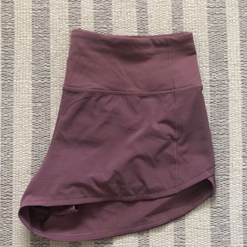 EUC Lululemon High Rise Speed Short